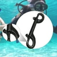thumbnail image 6 of QccHieUs Double Ended Bolt Snap Clip Clasp Multipurpose Hardware Scuba Marine Grade Heavy 90 mm Black, 6 of 9