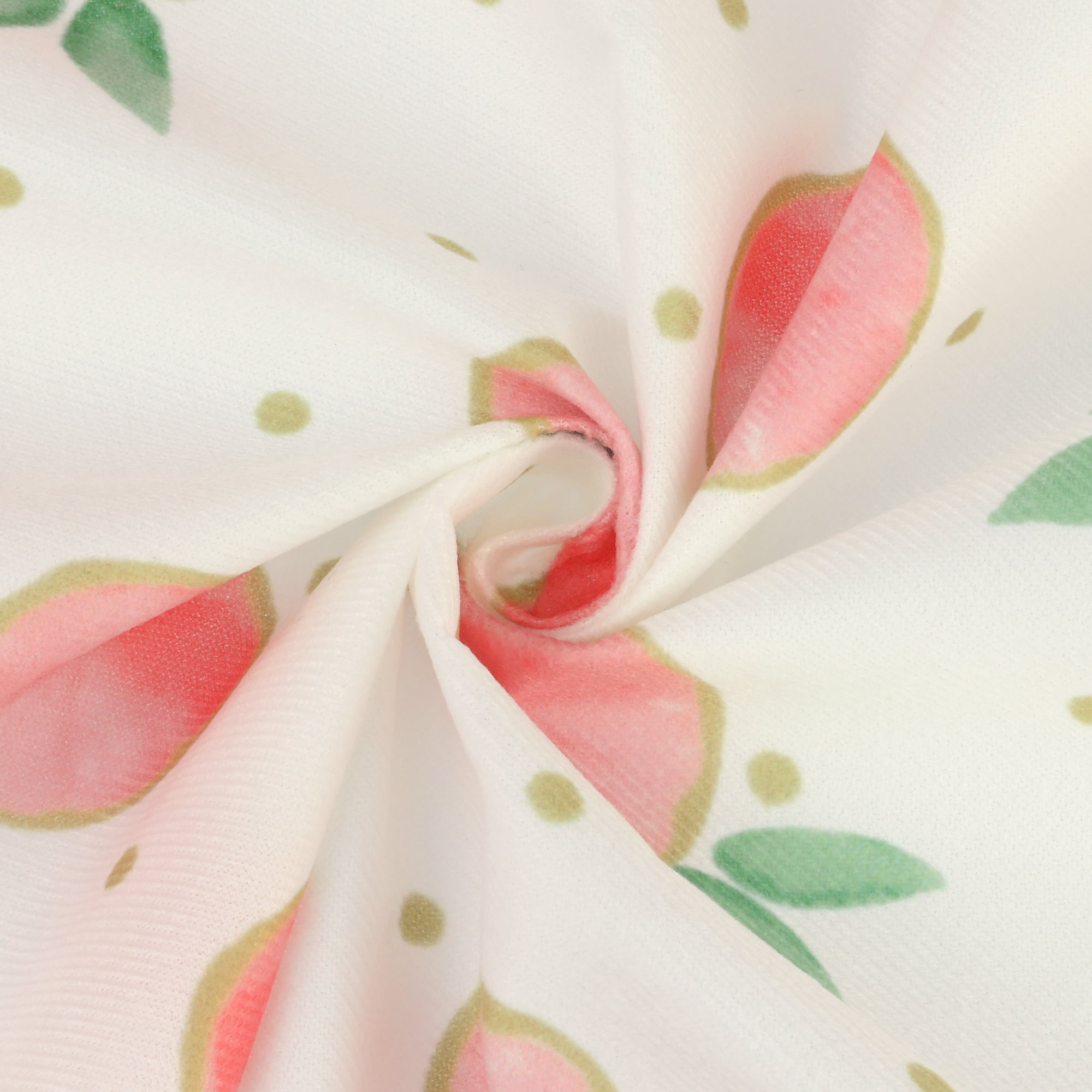 Unique Bargains Rectangle Polyester Waterproof Wrinkle Resistant Washable Soft Tablecloth Peach 35x59 Inch