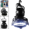 thumbnail image 3 of Kiplyki Wholesale 18PCs Multifunctional camping light with fan LED fan tent light, 3 of 8