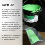 Ecotex® L.E.D. Green Screen Printing Emulsion Quart - 32 oz.