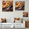 thumbnail image 4 of Designart "Fusion Expression Of Cocoa River I" Cocoa Wall Art Prints, 4 of 7
