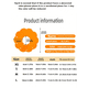 thumbnail image 2 of 1pc Orange Pet Recovery Collar, Sunflower Printed - Anti-Licking, Anti-Biting & Anti-Shaming E-Collar For Cats & Dogs - Wholesale - Suitable For Small, 2 of 4