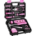 thumbnail image 1 of Juego de herramientas DEKOPRO Pink de 42 piezas para mujeres que reparan el hogar, 1 of 7
