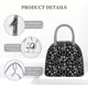 thumbnail image 4 of Fotbe Skeletons Dancing Bolsa de Almuerzo con Estampado, Lonchera Aislada, Contenedor de Comida Reutilizable Tipo Cooler a Prueba de Fugas, 4 of 6