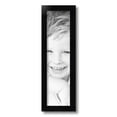 thumbnail image 2 of ArtToFrames 5" x 19" Satin Black Picture Frame, 5x19 inch Black Wood Poster Frame (WOM-1451), 2 of 8
