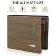 thumbnail image 4 of Cshidworld RFID Men’s Wallets, Stylish Bifold Wallets with 7 Credit Credit Cards 1 ID Window, Slim Minimalist Front Wallet/Credit Card Holder, Great Gift For Men, 4 of 7