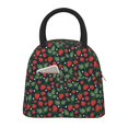 thumbnail image 2 of Haiem Strawberry Printed Lunch Bag Women, Lunch Box Lunch Bag for Women, Small Leakproof Cute Lunch Tote Large Capacity Reusable Insulated Cooler Lunch Container, 2 of 6