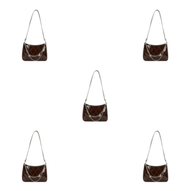 Youkk Sac à Main à la Mode et Polyvalent pour Femmes Marron 5Set