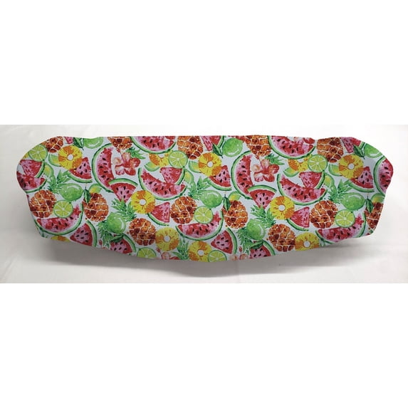 Pineapple & Watermelon Tropical Fruit Electric Griddle Cover by Penny's Needful Things