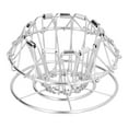 thumbnail image 4 of Coffee Filter Stand, 3-Holes Poratble Pour Over Coffee Filter Holder  For Drip Coffee Silver, 4 of 8