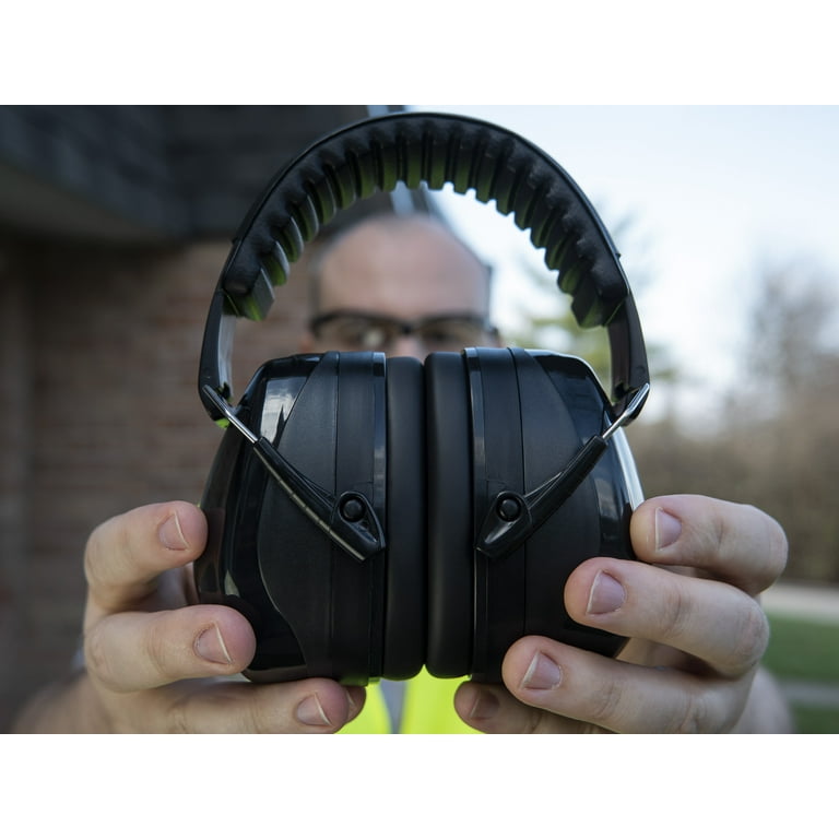 Hyper Tough Folding Compact Earmuffs, 1 Pair - Walmart.com
