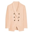 thumbnail image 6 of DHFJKG Blazers For Women Suit Jacket Long Sleeve Open Front Slim Fit Lapel Coat Work Office Formal Wear Trendy Outerwear, 6 of 7