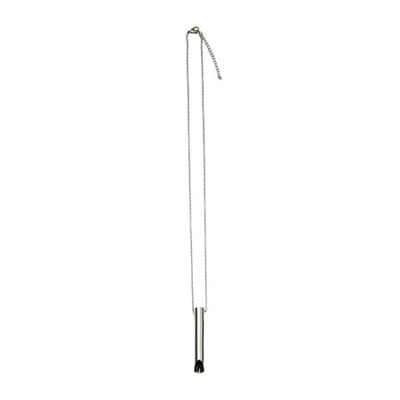

LuoYinDa Stainless Steel Vacuum Pendant with Mindfulness Whistle for Breath Regulation Promoting Calm & Reducing Anxiety Decorations for