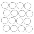 thumbnail image 4 of VERDANVERSE 20Set Metal Rings for Crafts Circular Silver Binding Rings Home Use Office Use School Use, 4 of 7