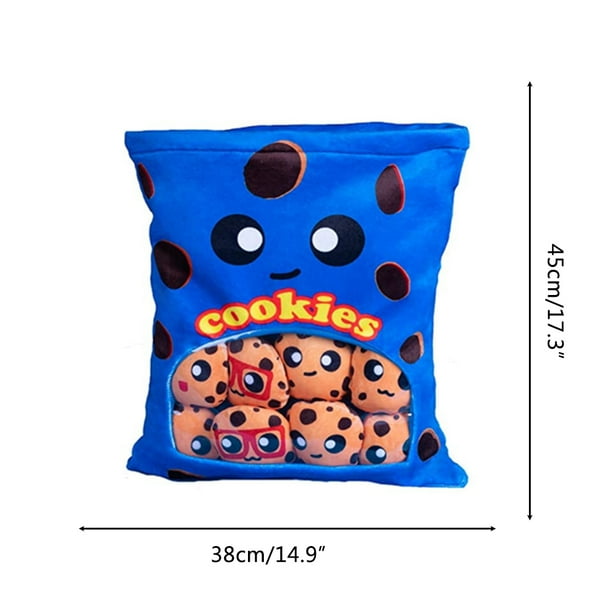 Juguete de peluche con forma de hojaldre de queso suave con forma de hojaldre de queso bolitas de hojaldre almohada rellena de aperitivos muneco de peluche pequeno regalo de cumpleanos Walmart