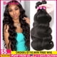 thumbnail image 1 of Beaufox Body Wave Bundles Brazilian Hair Weave Bundles 1/3/4 PCS Paquetes de cabello humano Natural / Jet Black 8-30quot; Extensiones de cabello Remy Tan Jianjun unisex, 1 of 1