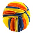 thumbnail image 1 of Dog Sniffing Training Toy Dog Feeding Slow Eating Ball Felt Interactive Pet Toy, 1 of 7