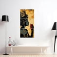 thumbnail image 4 of ZHONGYUTONG African American Wall Art 3 Piece Black Women Pictures Gold Crown Paintings Music Queen Canvas Print for Living Room Home Office Framed (11.00" x 14.00" x 3PCS), 4 of 6