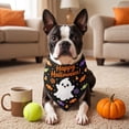 thumbnail image 5 of Halloween Pet Bandana Dog Neck Scarf for Holiday Parties Photo Decoration, Polyester, 5 of 6