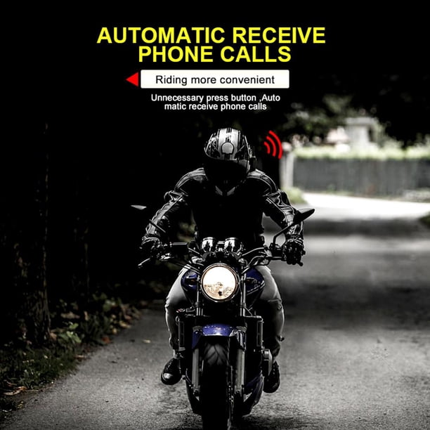 EJEAS Intercomunicador para casco de motocicleta Auriculares Intercomunicador compatible con Bluetooth Ndcxsfigh Accesorios para autos y motos