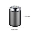thumbnail image 3 of tredstone Waterproof Shaving Beard Grooming Kit Mini Metal Body Easy To Clean Easily Handle Facial Beard grey, 3 of 6