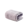 thumbnail image 1 of Nvzi 2 toallas de algodón puro en color liso, toalla de manos súper suave y muy absorbente de algodón para el hogar para ducha, piscina, toalla de manos de 28,35 x 13,39 pulgadas (morado), 1 of 5