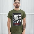 thumbnail image 3 of Tee Hunt Trump 2024 T-shirt Keep America Great Re-elect Donald Trump Men's Tee, Military Green, 3X-Large, 3 of 5