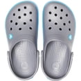 thumbnail image 3 of Clog Crocs Crocband unisex, color carbón/océano, tamaño 12 W/10 M, 3 of 8