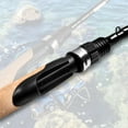 thumbnail image 2 of 4-Piece Travel Spinning Rod Medium Carbon Fiber Portable Fishing Rod with Cork Grip and Stainless Steel Guides for Outdoor Angling, 2 of 8