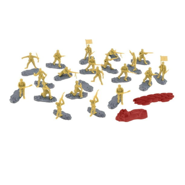 20 modelos a escala 1:35 para niños y adultos, modelos de minibúnkeres artísticos únicos para Amarillo