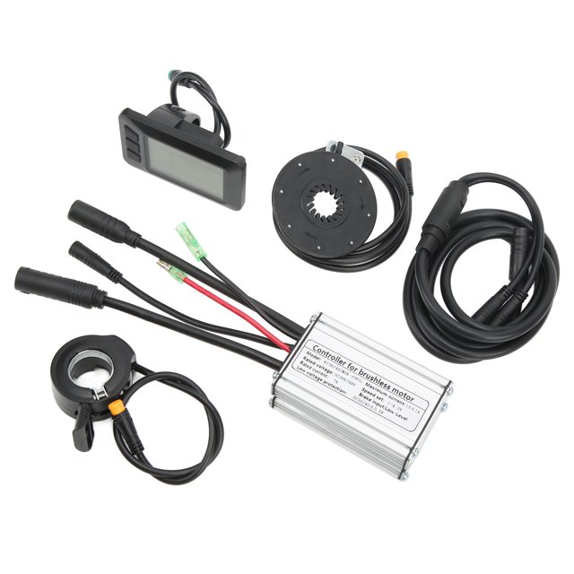 Kit de Conversión de Bicicleta Eléctrica, Controlador de Motor de Bicicleta impermeable preciso para motor de bicicleta de 350W