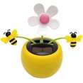 thumbnail image 3 of Solar Powered Dancing Toys Bobblehead Solar Dancing Flowers Bees Toys,cute Window And Car Dash, 3 of 5