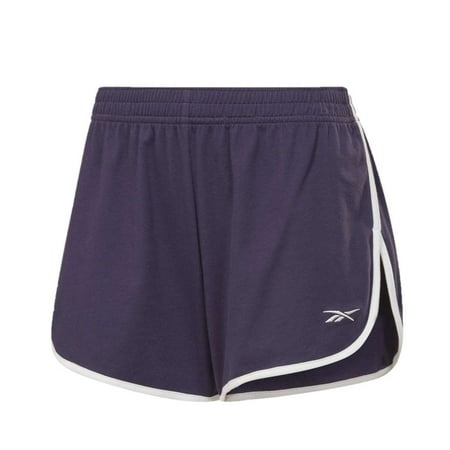 Reebok Women's Les Mills Shorts, Purple Delirium White,M - US