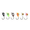 thumbnail image 2 of 6 uds plantillas de pesca en hielo Señuelos de pesca Mini Jig Head cebos de acero al carbono para invierno Outdoor003, 2 of 14