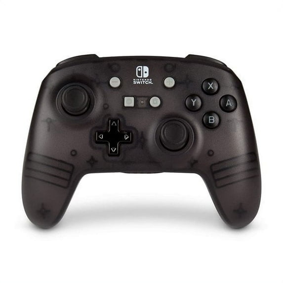 Restored PowerA Enhanced Wireless Controller for Nintendo Switch - Black Frost 1510910-01 (Refurbished)