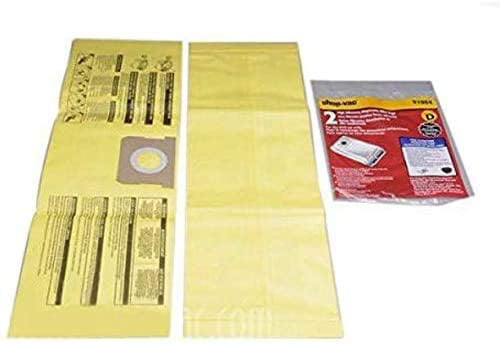 Shop-Vac 91964 Type D Pack of 2 AllAround Plus Collection Bag 