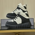 thumbnail image 6 of Mepaouo Women's Fleece Snow Boots Thick Sole Waterproof Walking Sneakers Casual Shoes(Black,7), 6 of 8