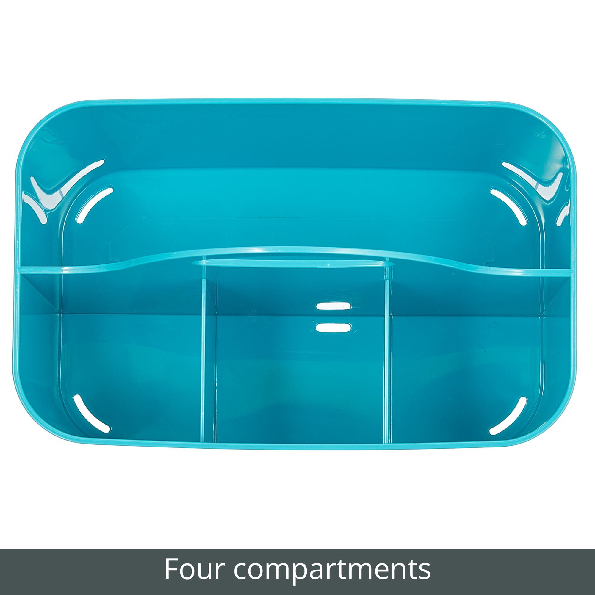 Carry All Rectangular Cleaning Caddy Blue 40cm