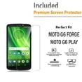 thumbnail image 7 of Moto G6 Play Case, Circlemalls 2-Piece Style Hybrid Shockproof Phone Cover With [Premium Screen Protector] And Touch Screen Pen (Black), 7 of 7