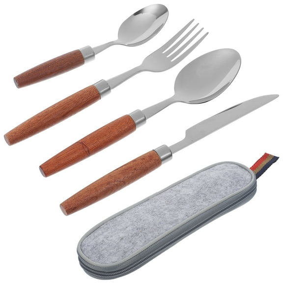 Cutlery Spoon Set Practical Kitchen Utensils Heat-resistant Flatware