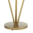 thumbnail image 6 of SAFAVIEH Theia Modern Glam Round 3-Leg Accent Table, White Marble/Gold, 6 of 6