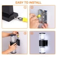 thumbnail image 4 of Toystoory Pantalla de plástico de aluminio resistente al agua de 24 W, lámparas de pared LED, lámpara de pared IP65, enchufe E27 para exteriores Iluminación y accesorios No.8 Toystoory HA025434-08, 4 of 6
