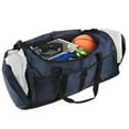 thumbnail image 6 of 24 pack Extra Large 26 Inch 79 Liter Duffel Bags 48 Inch Shoulder Strap, Reflective Piping for Travel, Gym, Sports, Track, Field in Assorted Colors, 6 of 9