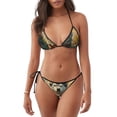 thumbnail image 1 of Fotbe Forest Maple Leaf Husky Traje de Baño para Mujer de Dos Piezas – Bikini Sexy de Tirantes Tipo Halter con Diseño Triangular, 1 of 6