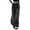 Dark Blue, variant on TSADFHJI Pleated Skirts for Women White Retro Street Style Wide Leg Jeans Unique Blue Long Drag Pants High Waist Loose Fit Denim for Women L Dark Blue