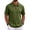 Army Green, variant on Polo Shirts for Men Relaxed Fit Collared Button Down Shirts Lightweight Solid Short Sleeve Pullovers 2026 New Athletic Work Shirts Pink XL