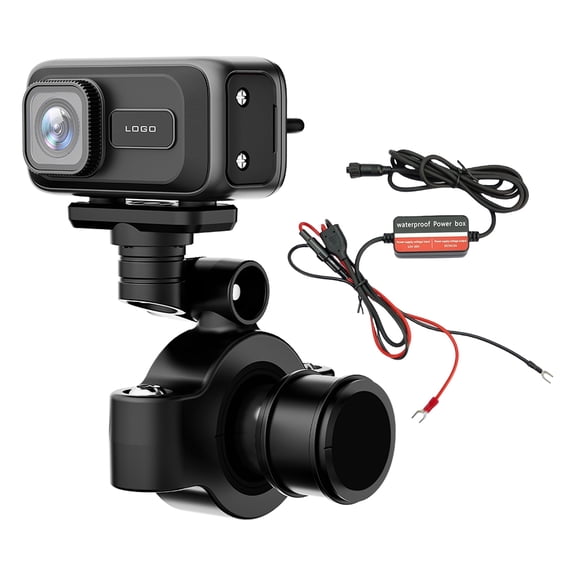 JINZJ Car Accessories, 1080P Motorcycle Dash Cam Dvr Video Recorder Dvr Camera (Handlebar Line)