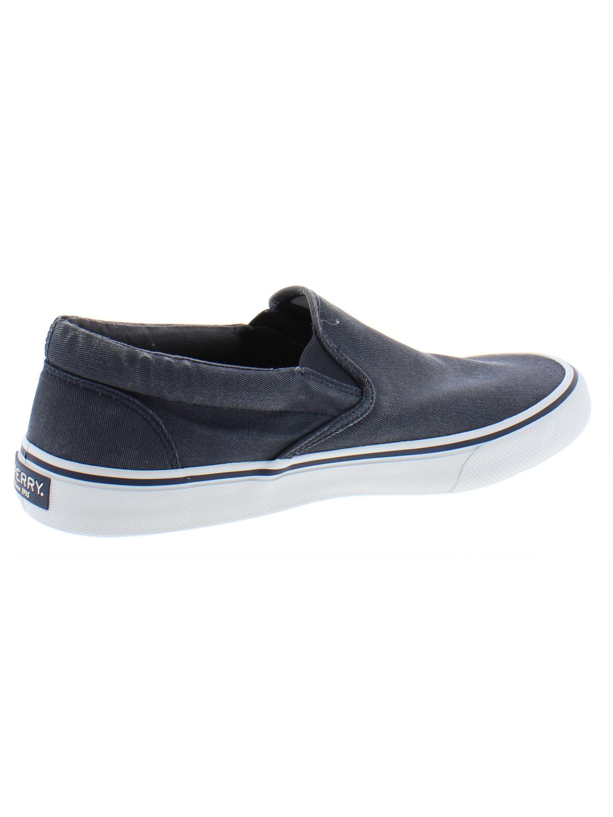 Sperry Striper II Men 7.5M/9 W (EU40) Slip On Navy Salt-washed  STS22405 NIB Sperry Men main image 2