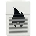 thumbnail image 2 of Zippo 46485 Flame Gradient Design Matte White Metal Pocket Lighter, 2 of 7