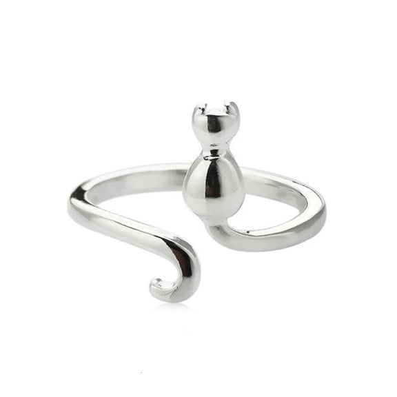 WE-POLUJ Crochet Tension Rings Adjustable Open Finger Rings for Hand Weaving Enthusiasts